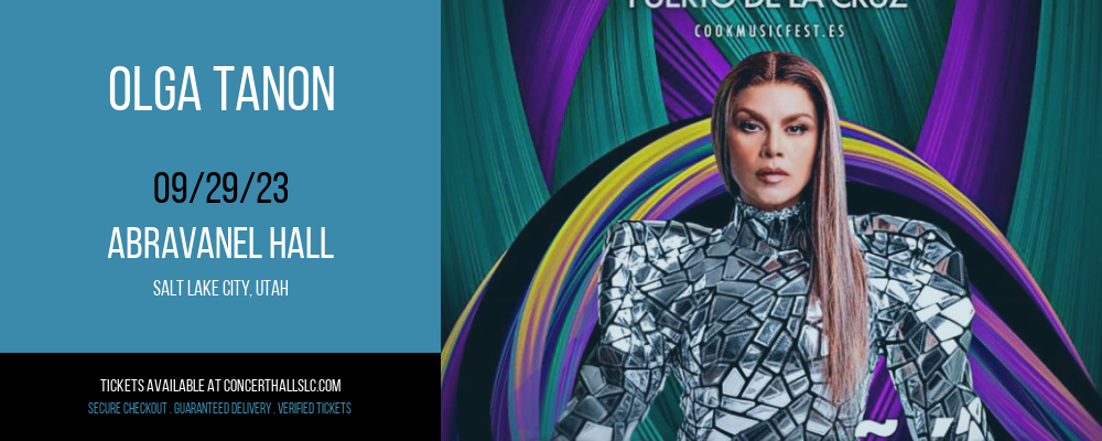 Olga Tanon at Abravanel Hall
