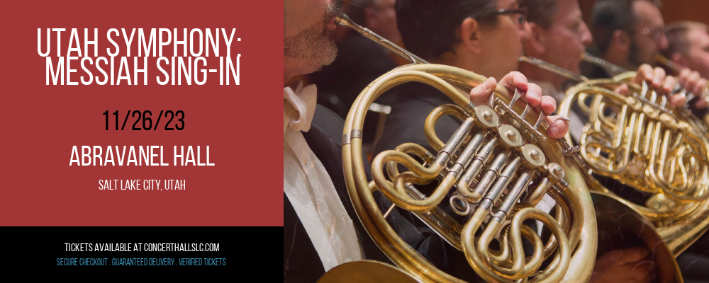 Utah Symphony at Abravanel Hall