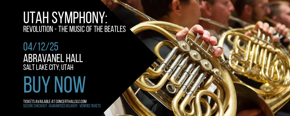 Utah Symphony at Abravanel Hall