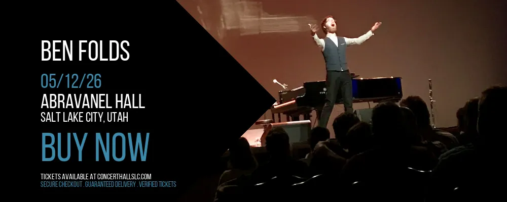 Ben Folds at Abravanel Hall