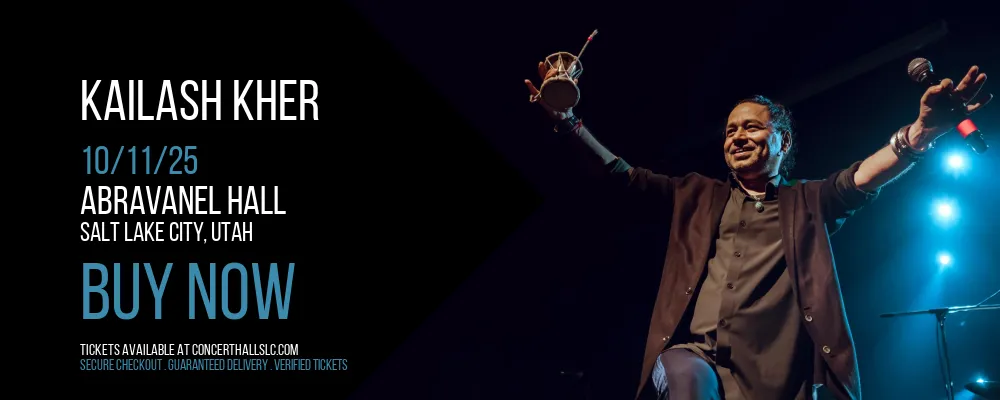 Kailash Kher at Abravanel Hall